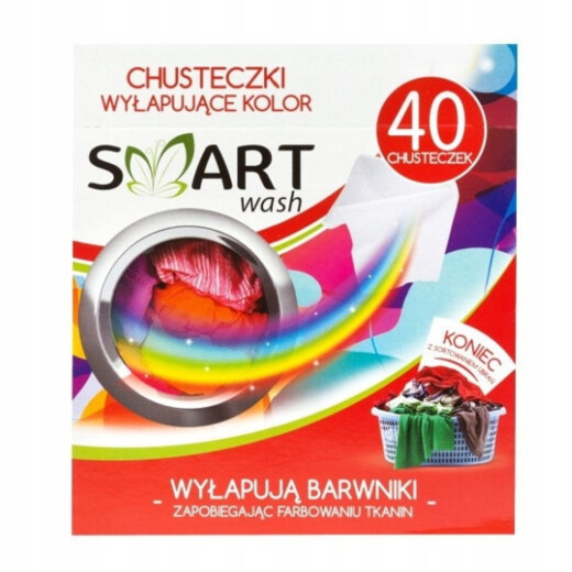 Chusteczki wyłapujące kolor